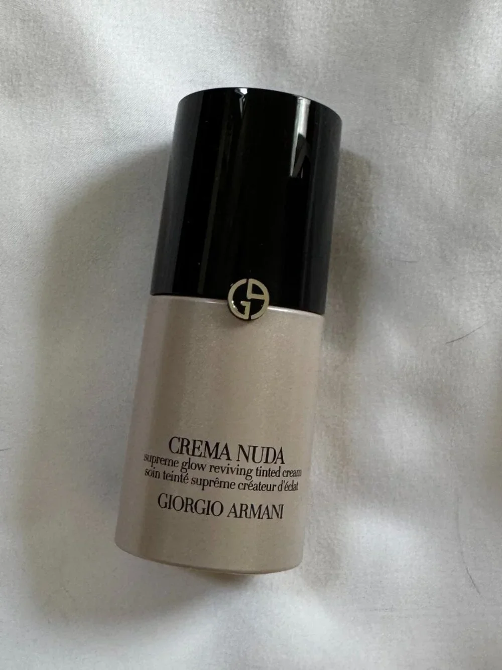 Giorgio Armani Crema Nuda Supreme Glow Reviving Tinted Cream, 01 Nude Glow